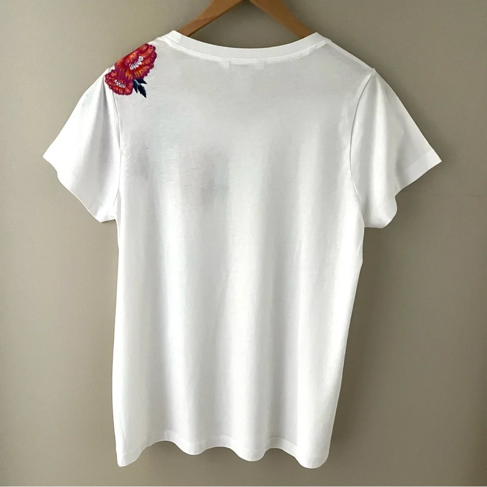 Tommy Bahama Embroidered Short Sleeve Tee M - Picture 2 of 9